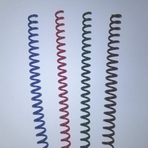 13mm  Blue Maroon EZ Coil 12" 4:1 pitch