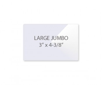 Jumbo Pouch 3" x 4 3/8" 7 Mil (5/2)