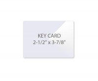 Key Card Pouch 2 1/2" x 3 7/8" 5 Mil (3/2)