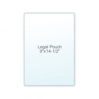 Legal Size Pouch  9" x 14 1/2" 5 Mil (3/2)