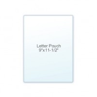 Letter Size Pouch  9" x 11 1/2"  5 Mil (3/2)