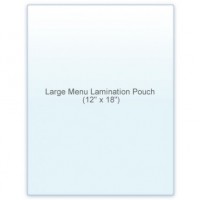 Menu Size Pouch 12" x 18" 10 Mil (7/3)